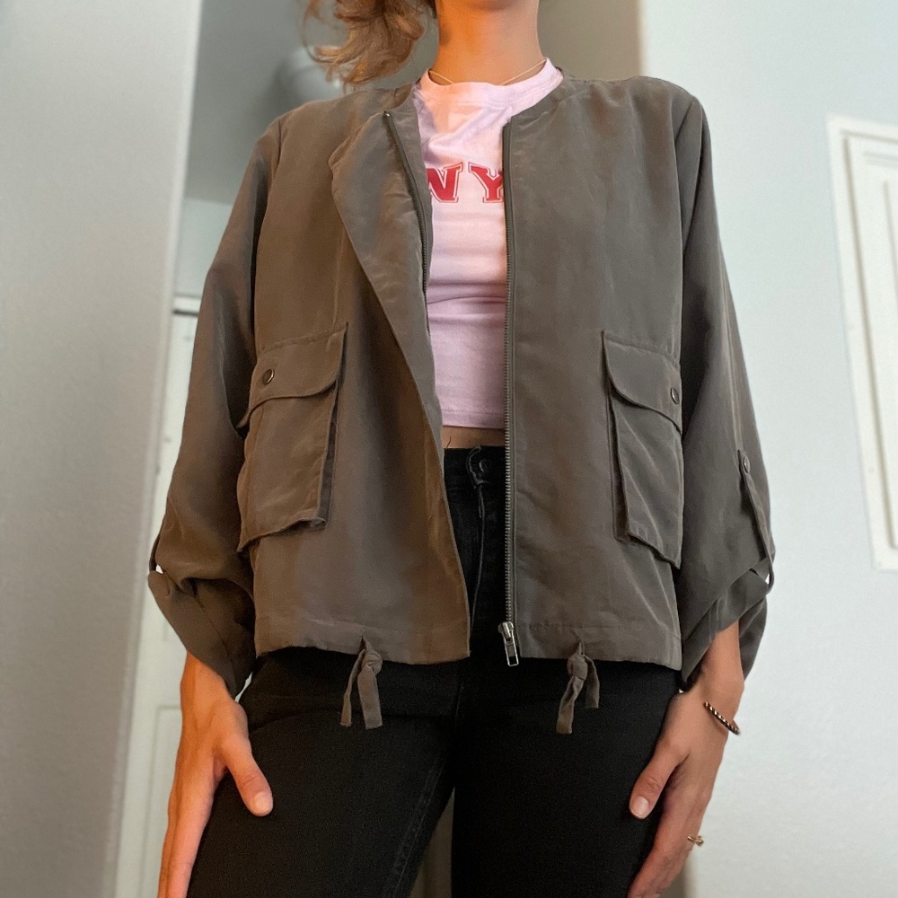 Cotton Bomber Jacket